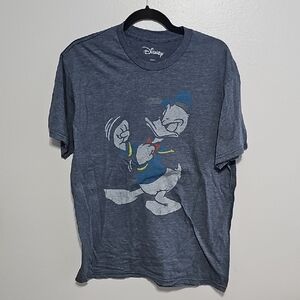 Disney Donald Duck Blue T-Shirt L